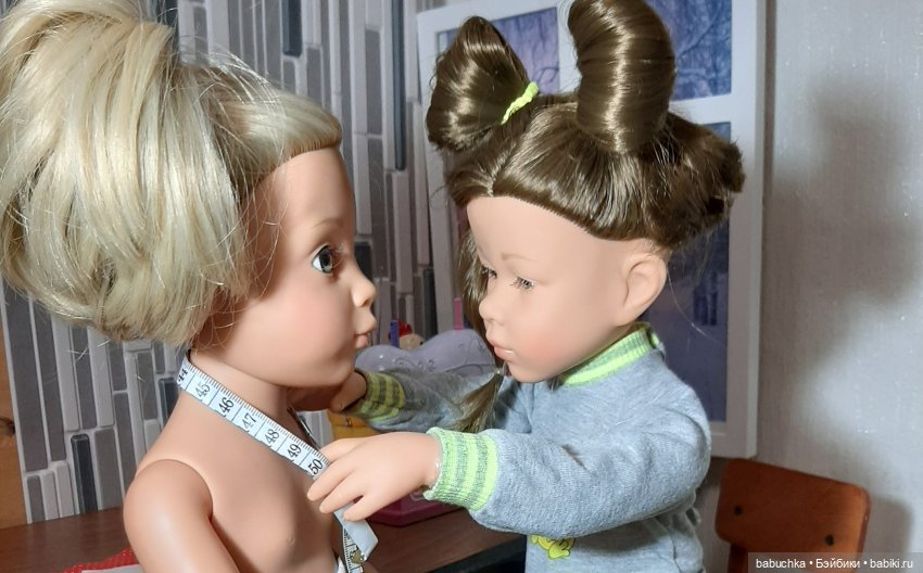 Портниха — Куклы Gotz (Готц): Ханна (фото 4)