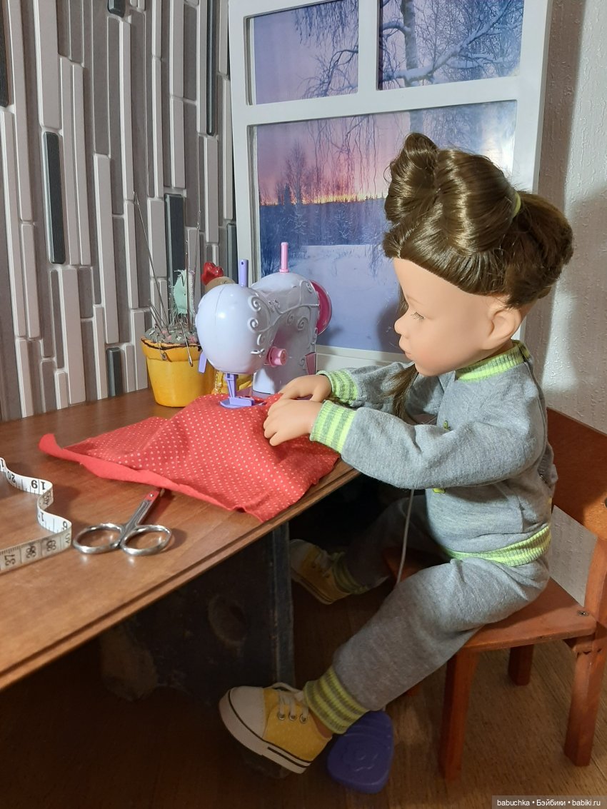 Портниха — Куклы Gotz (Готц): Ханна (фото 10)