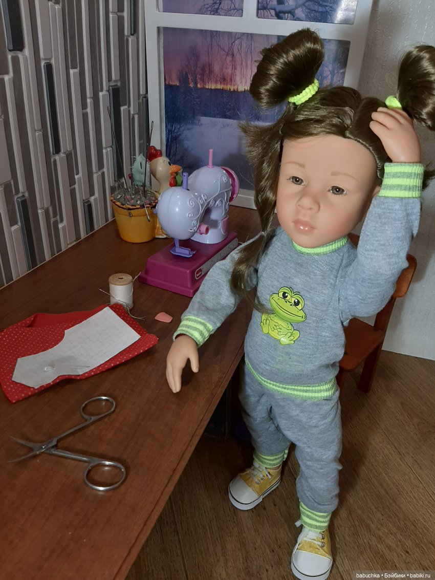 Портниха — Куклы Gotz (Готц): Ханна (фото 7)