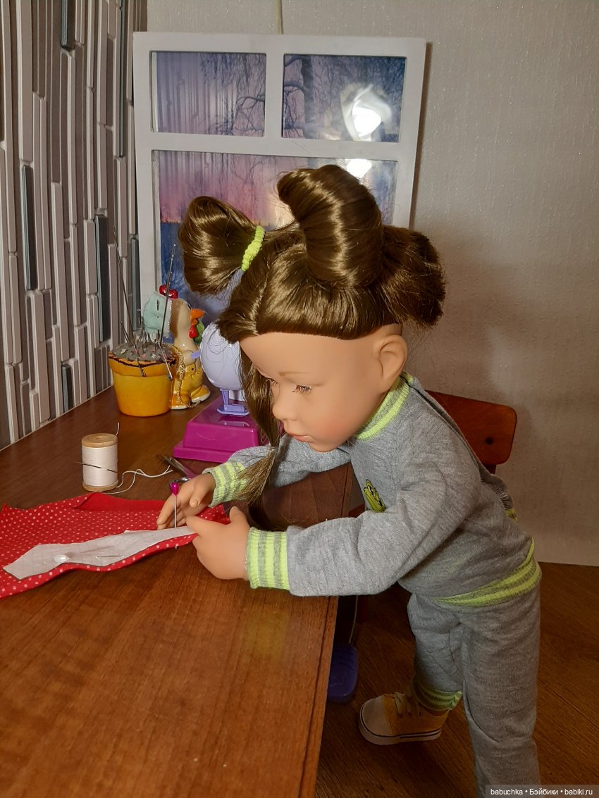 Портниха — Куклы Gotz (Готц): Ханна (фото 8)