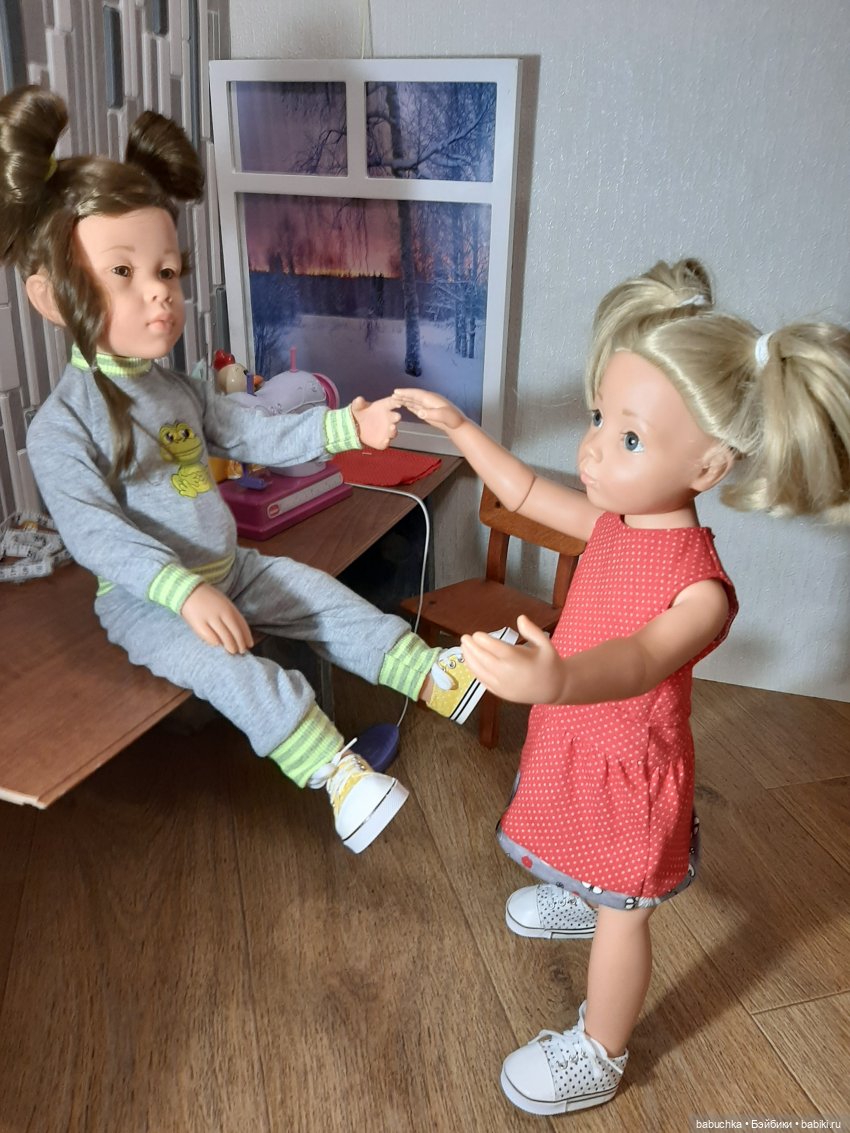 Портниха — Куклы Gotz (Готц): Ханна