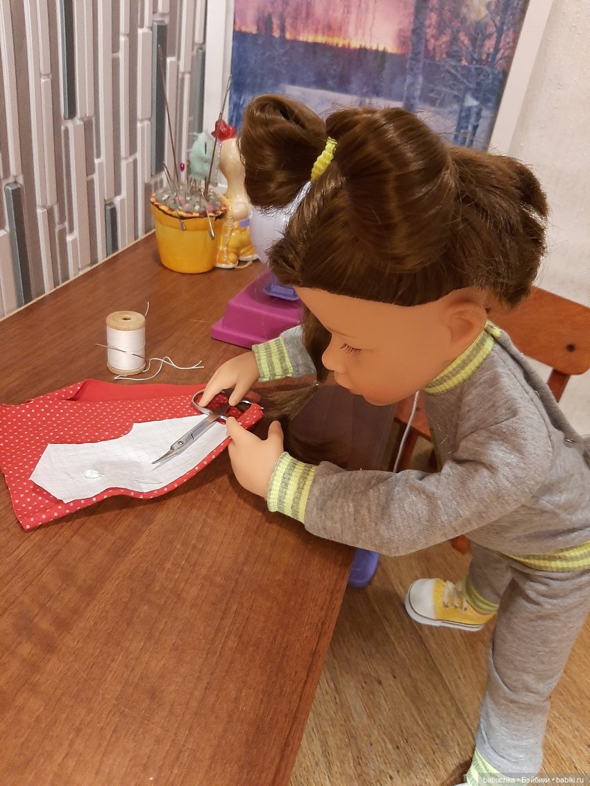 Портниха — Куклы Gotz (Готц): Ханна (фото 9)