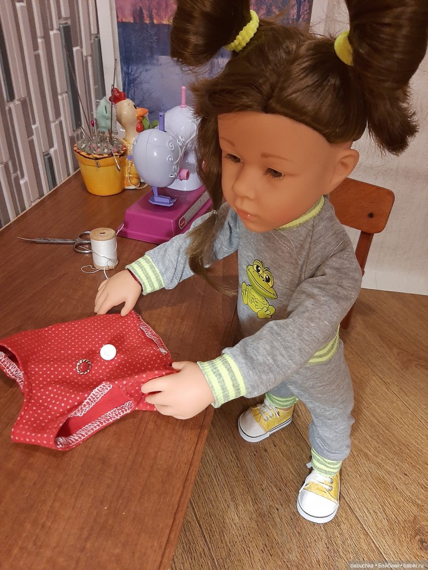 Портниха — Куклы Gotz (Готц): Ханна