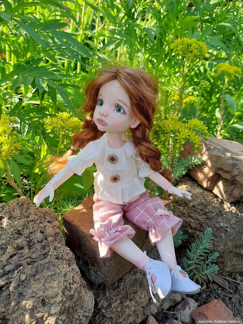 Подарок к Троице — Домашние фото авторских кукол: личные коллекции (фото 6)
