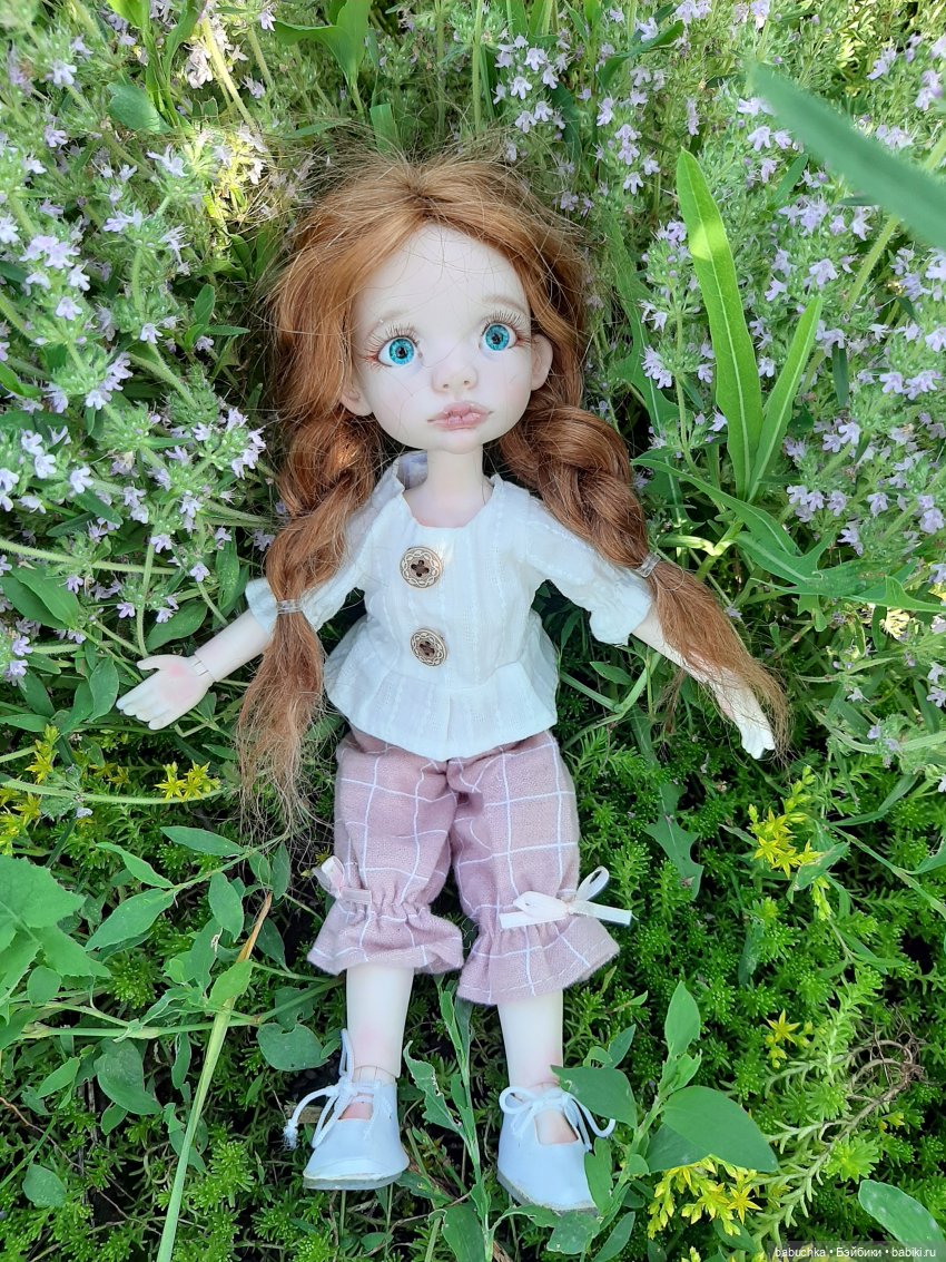 Подарок к Троице — Домашние фото авторских кукол: личные коллекции