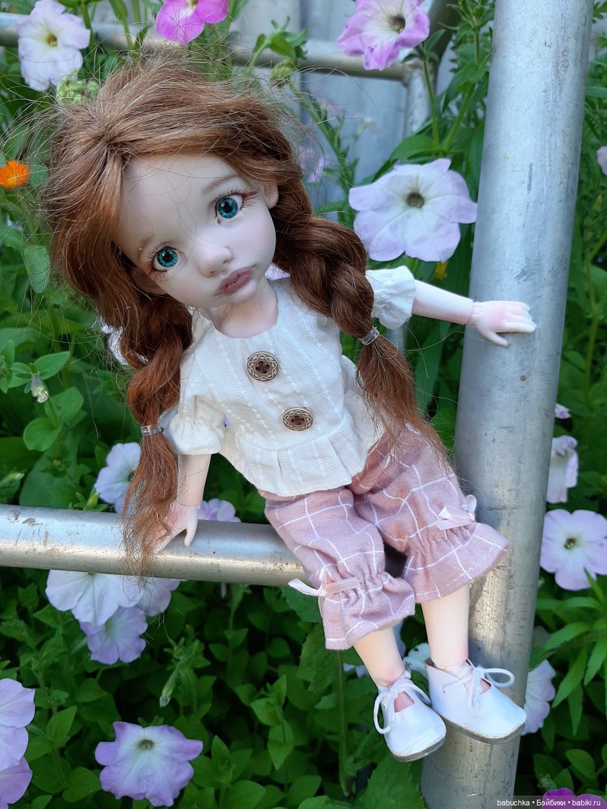 Подарок к Троице — Домашние фото авторских кукол: личные коллекции