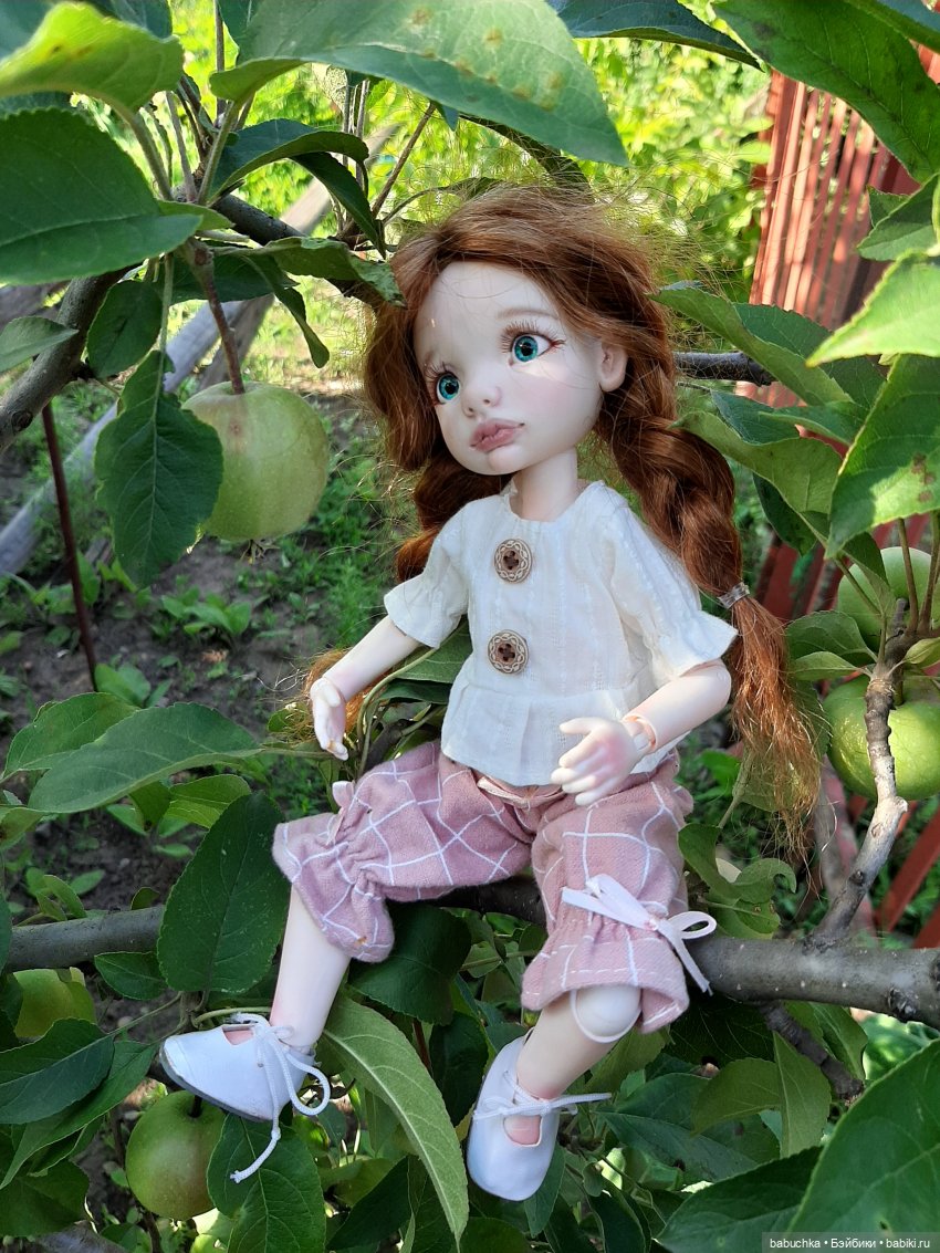 Подарок к Троице — Домашние фото авторских кукол: личные коллекции