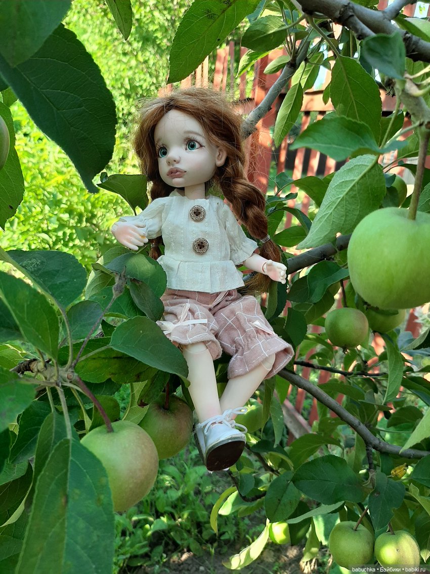 Подарок к Троице — Домашние фото авторских кукол: личные коллекции