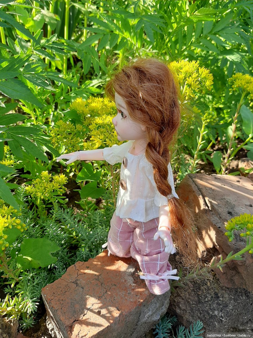 Подарок к Троице — Домашние фото авторских кукол: личные коллекции (фото 7)