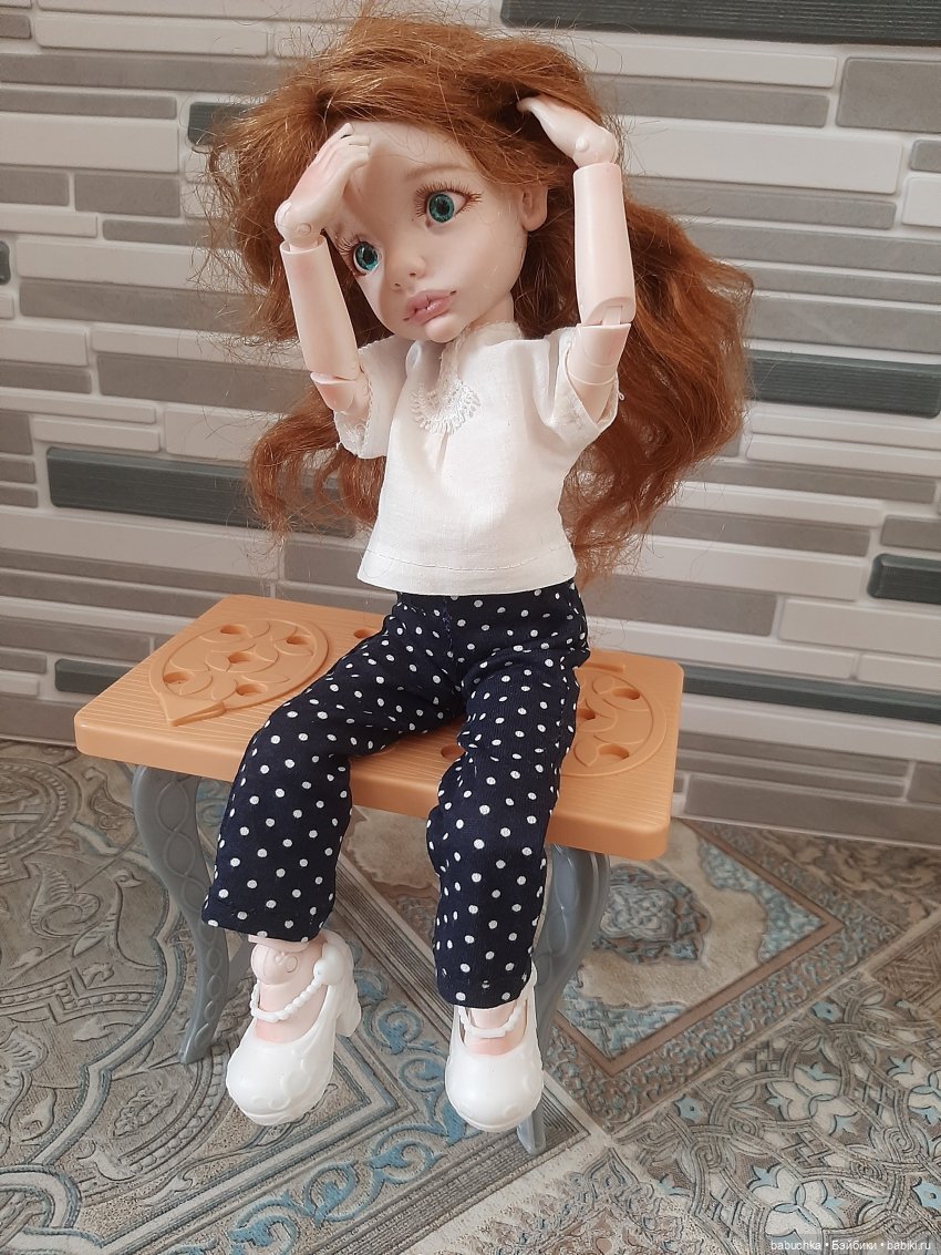 Милашины обновки — Домашние фото авторских кукол: личные коллекции (фото 9)
