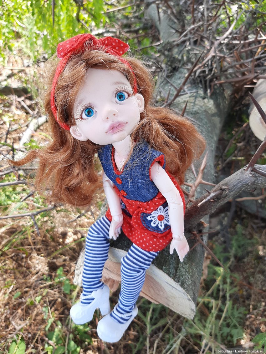 Милашины обновки — Домашние фото авторских кукол: личные коллекции