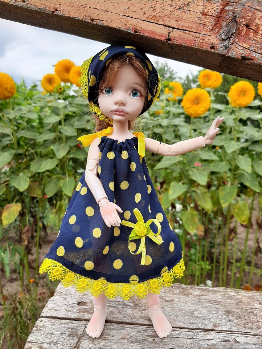 Сарафанное лето — Домашние фото авторских кукол: личные коллекции