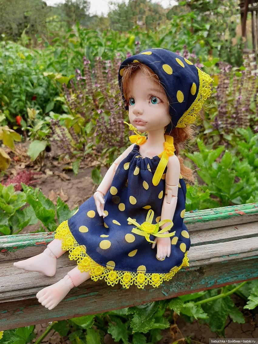 Сарафанное лето — Домашние фото авторских кукол: личные коллекции