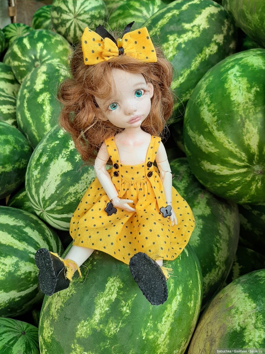 Сарафанное лето — Домашние фото авторских кукол: личные коллекции (фото 8)