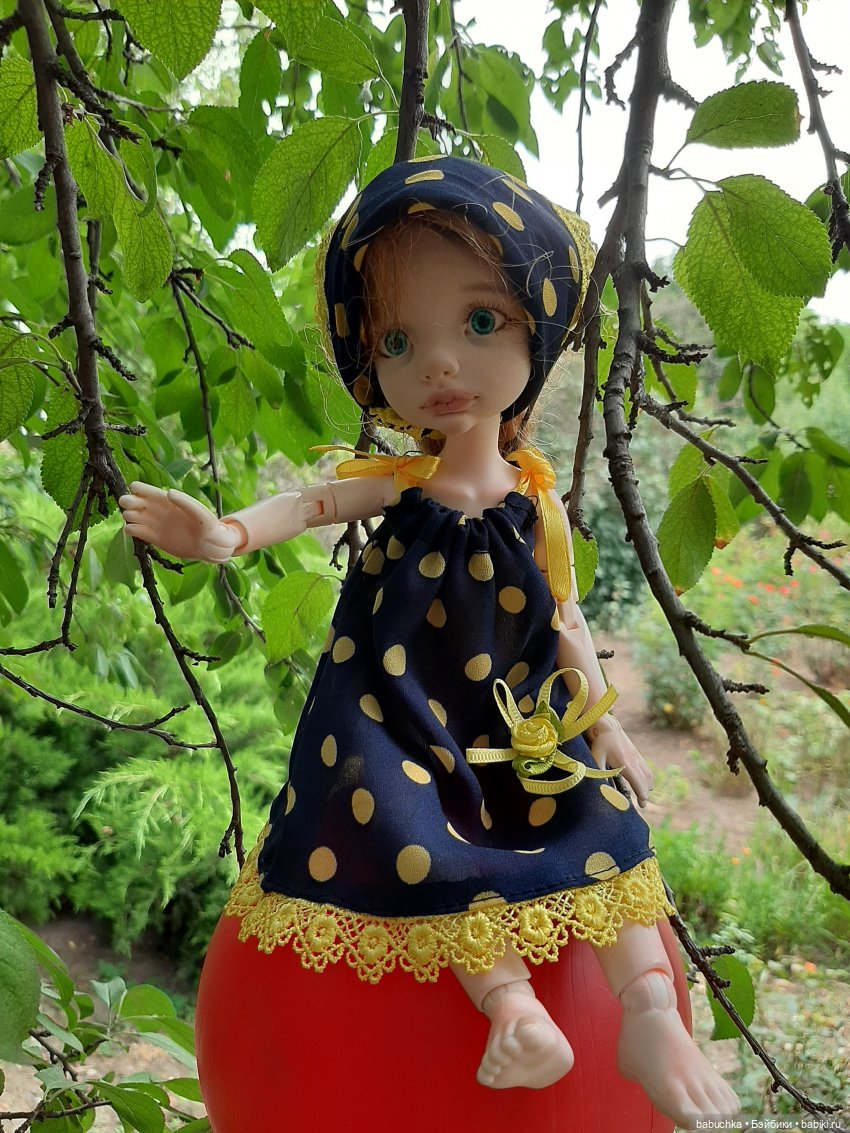 Сарафанное лето — Домашние фото авторских кукол: личные коллекции