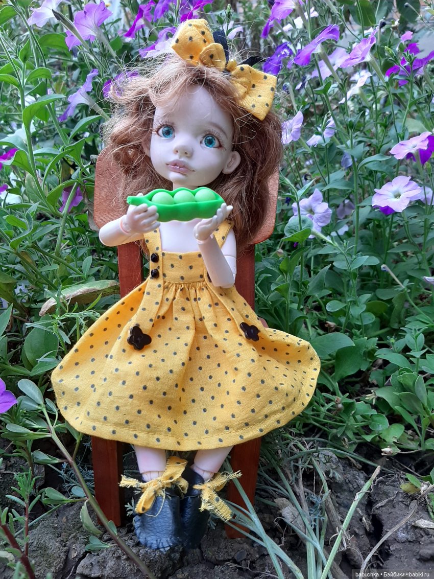 Сарафанное лето — Домашние фото авторских кукол: личные коллекции