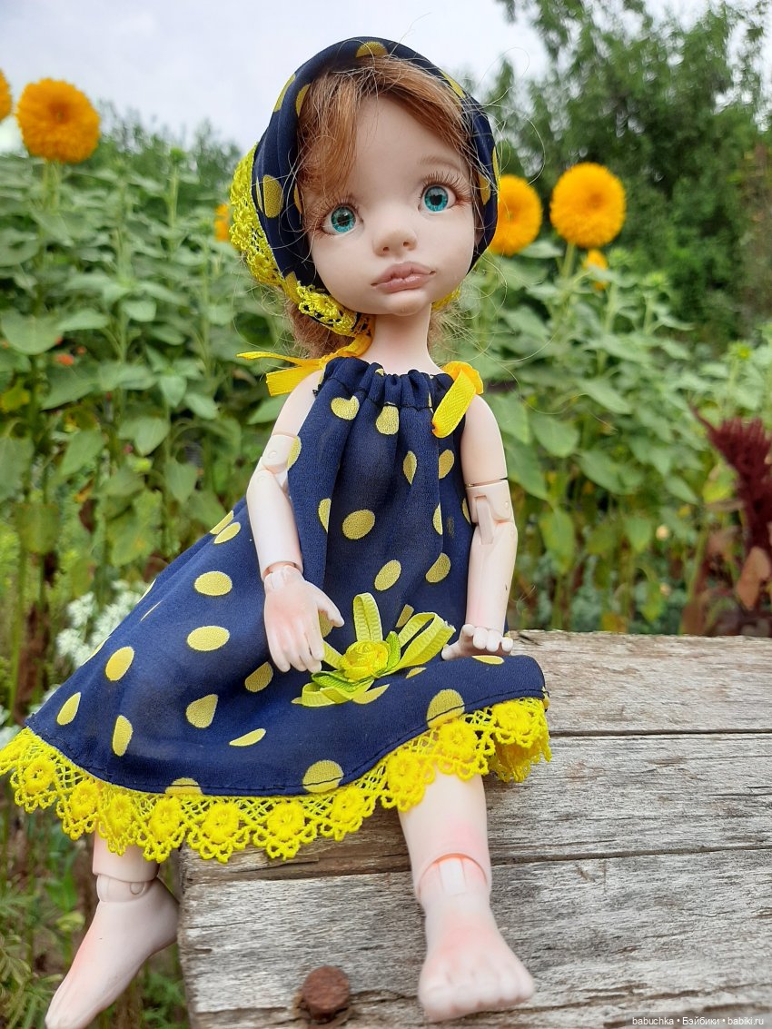 Сарафанное лето — Домашние фото авторских кукол: личные коллекции