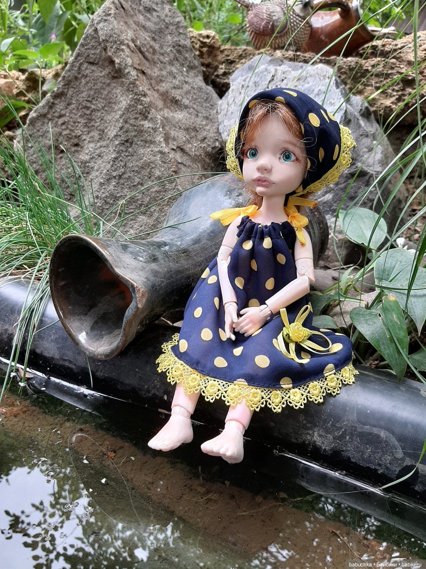 Сарафанное лето — Домашние фото авторских кукол: личные коллекции (фото 9)