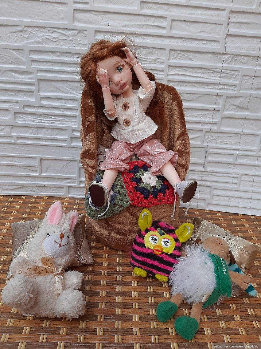 Мама спит, она устала — Домашние фото авторских кукол: личные коллекции