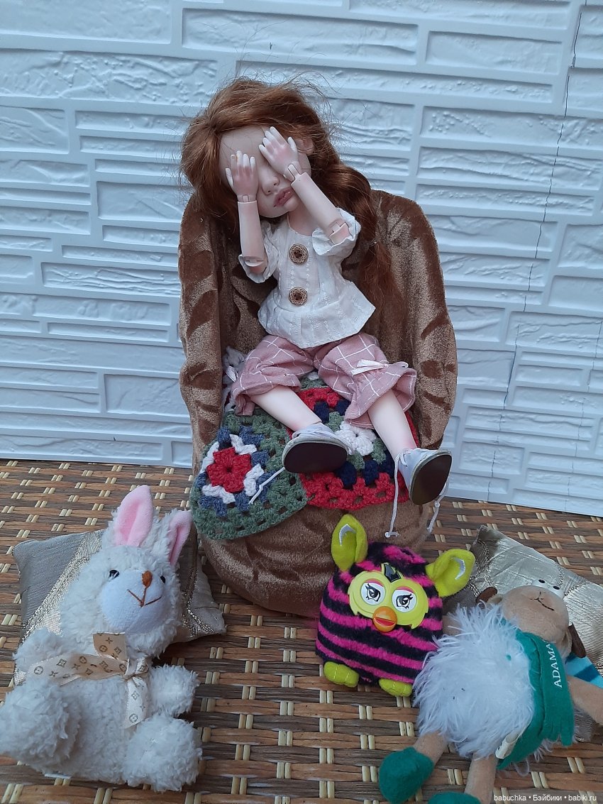 Мама спит, она устала — Домашние фото авторских кукол: личные коллекции
