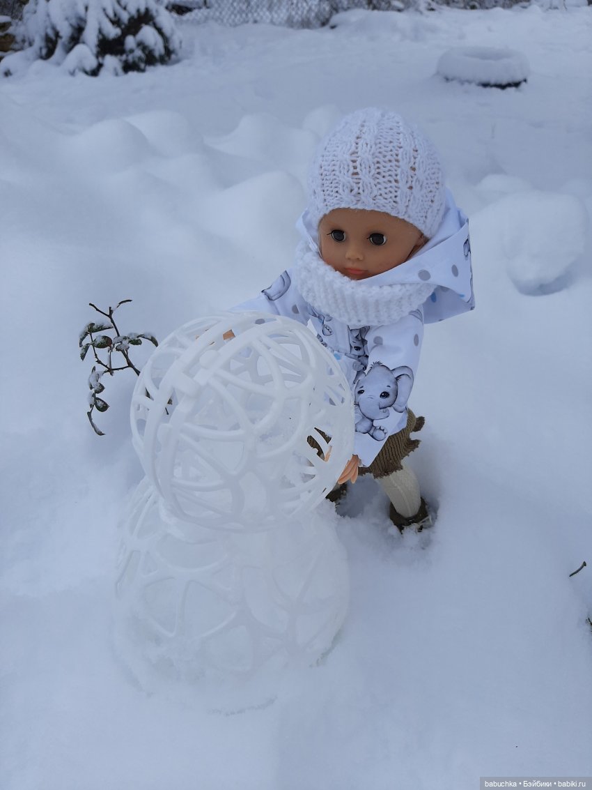 Зимние фото и эпизоды из жизни кукол (фото 7)