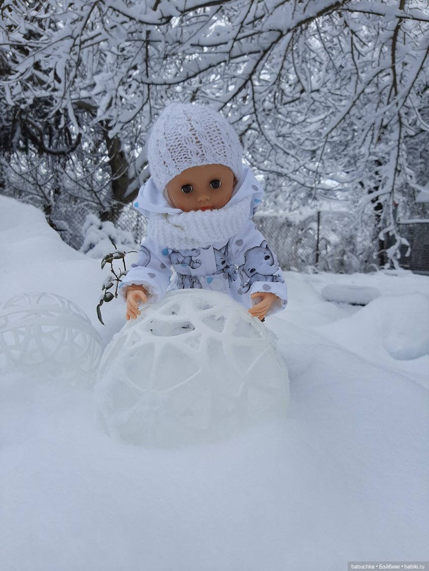 Зимние фото и эпизоды из жизни кукол (фото 5)