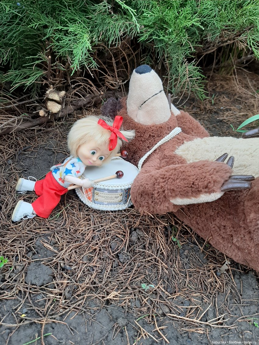 Машка, Мишка и ба-ра-бан — Игровые куклы разных производителей (Разное): редкие бренды (фото 9)