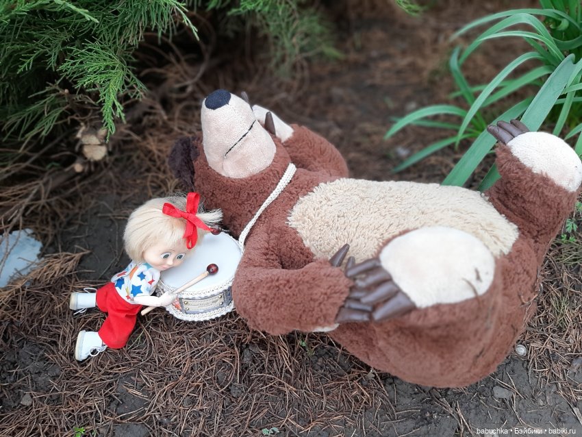 Машка, Мишка и ба-ра-бан — Игровые куклы разных производителей (Разное): редкие бренды (фото 7)