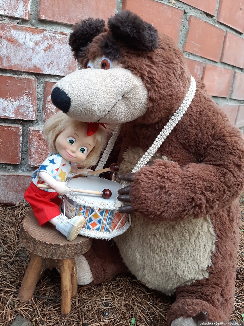 Машка, Мишка и ба-ра-бан — Игровые куклы разных производителей (Разное): редкие бренды (фото 10)