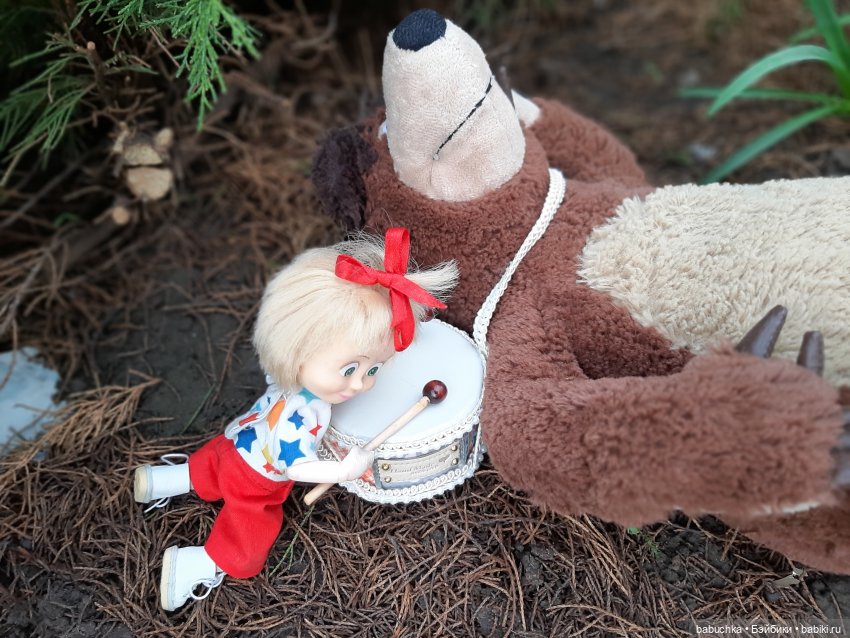 Машка, Мишка и ба-ра-бан — Игровые куклы разных производителей (Разное): редкие бренды (фото 8)