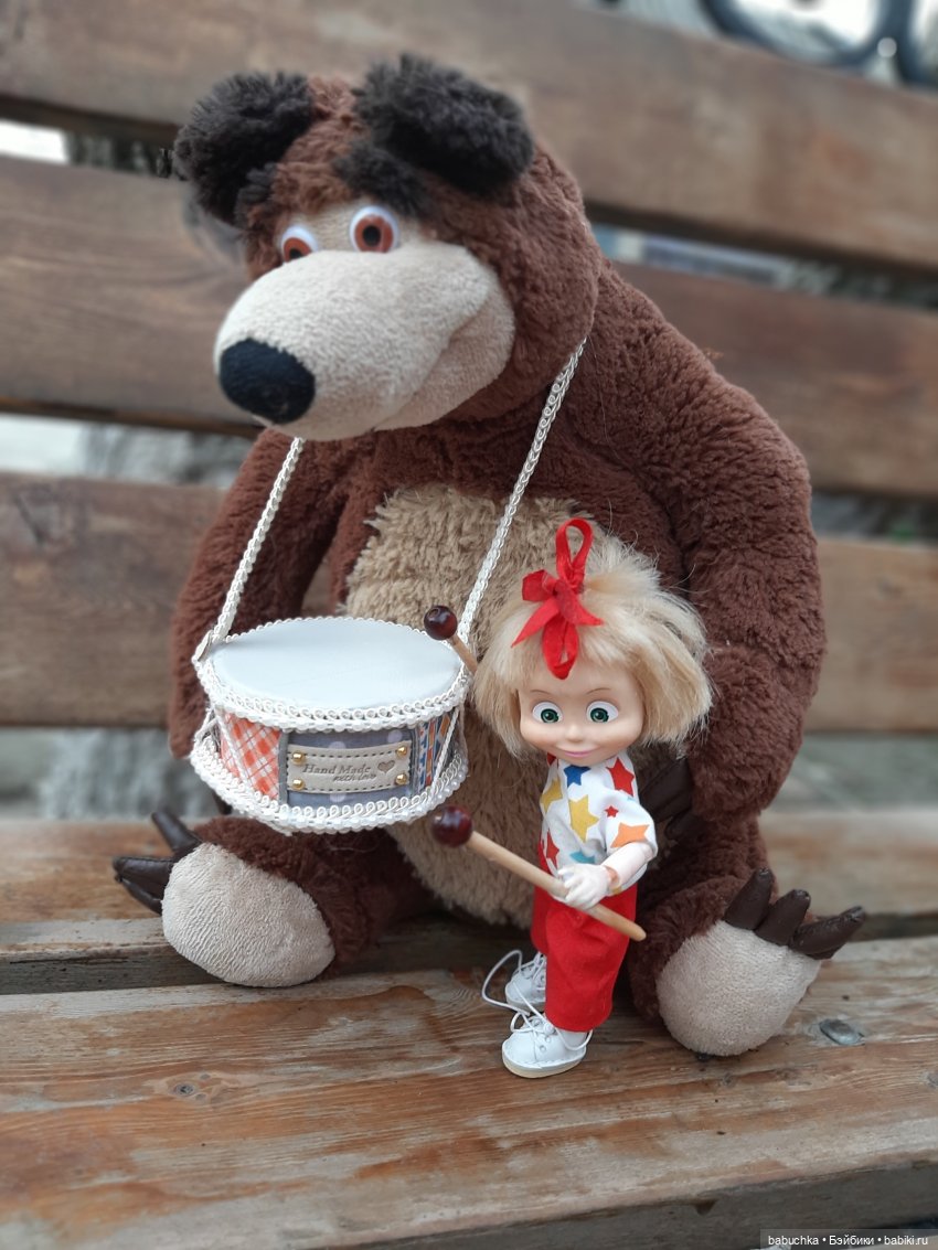 Машка, Мишка и ба-ра-бан — Игровые куклы разных производителей (Разное): редкие бренды (фото 2)