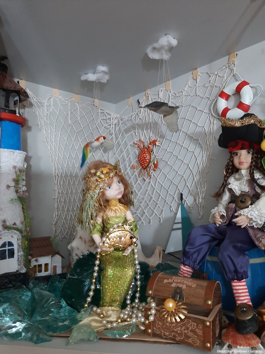 Сюжетные полочки - 2 (Пират и русалка - они, если честно...) (фото 8)