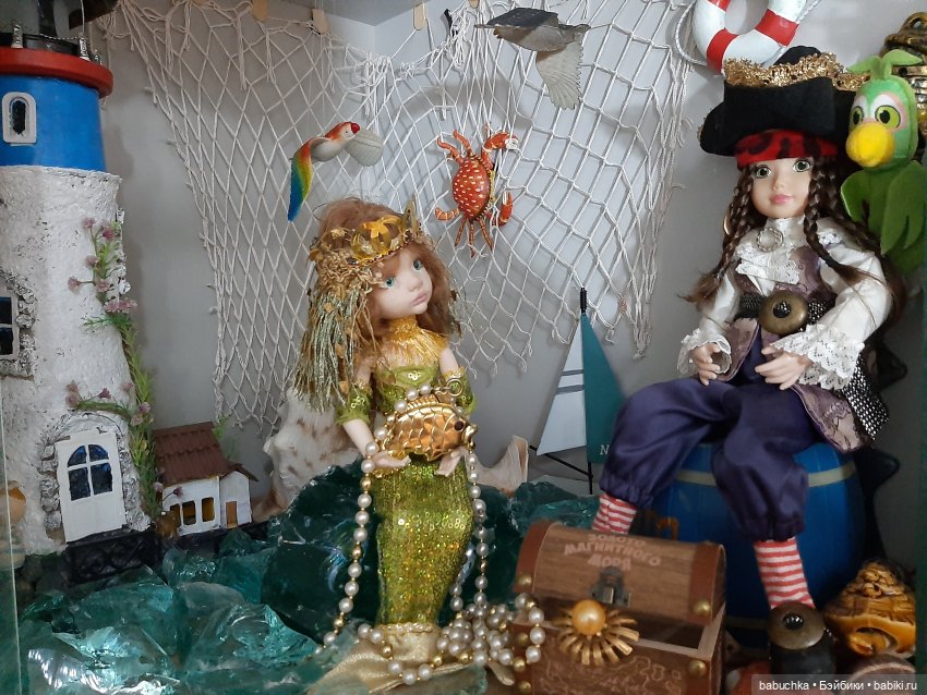 Сюжетные полочки - 2 (Пират и русалка - они, если честно...) (фото 7)