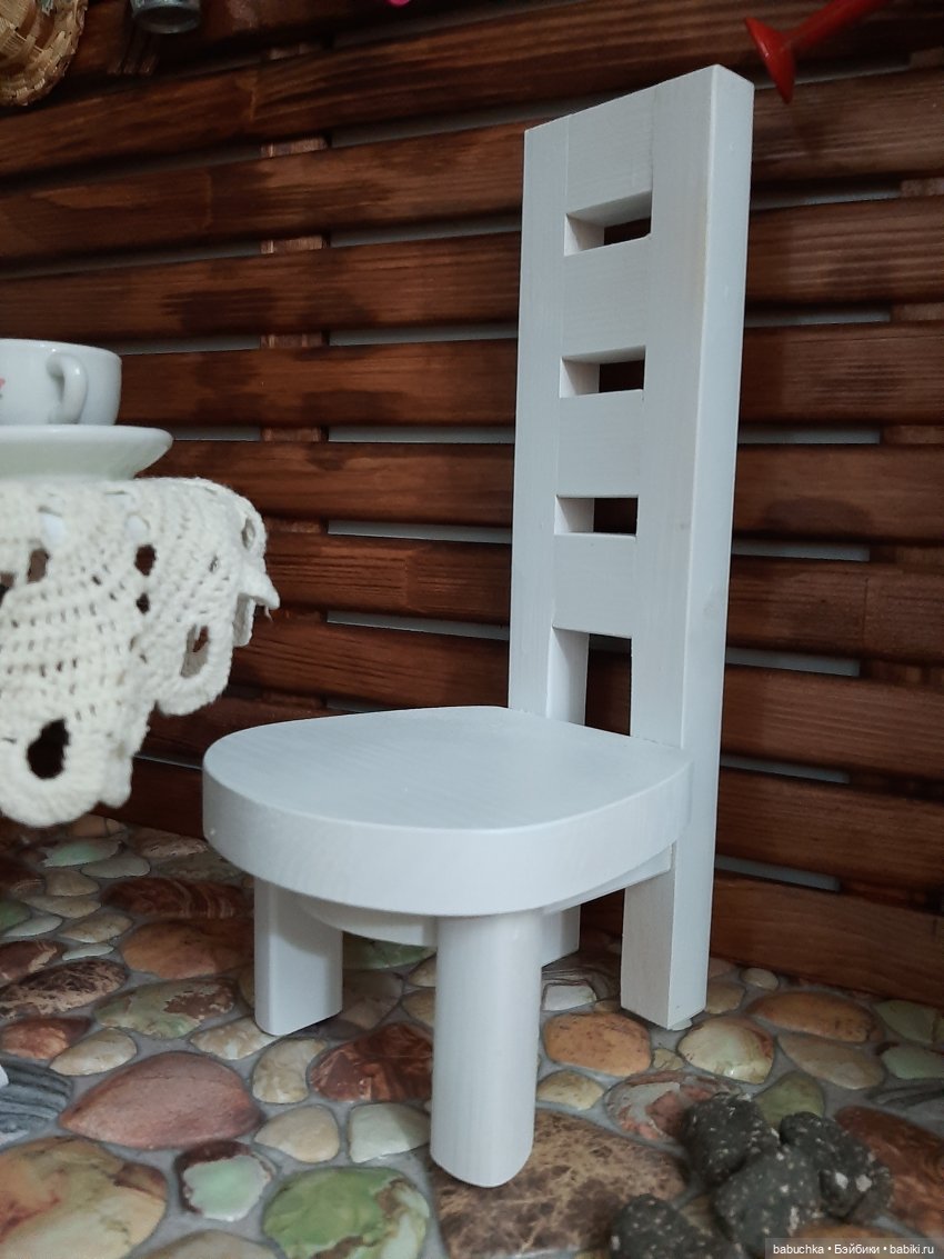 Сюжетные полочки - 3 (Чаепитие в уютном дворике.)