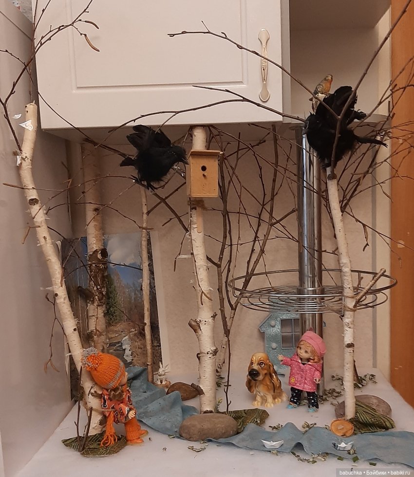 Сюжетные полочки 6 "Грачи прилетели"