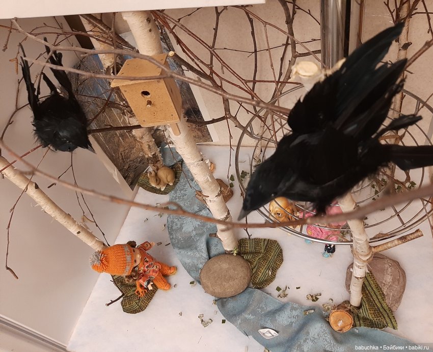 Сюжетные полочки 6 "Грачи прилетели" (фото 7)