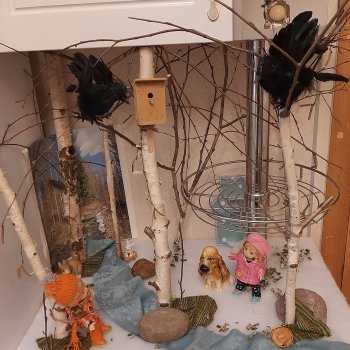 Сюжетные полочки 6 "Грачи прилетели".