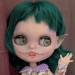 Blythe кастом tbl Чеширская кошечка