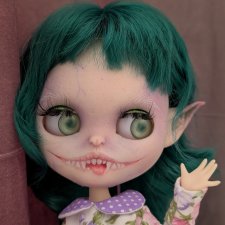 Blythe кастом tbl Чеширская кошечка