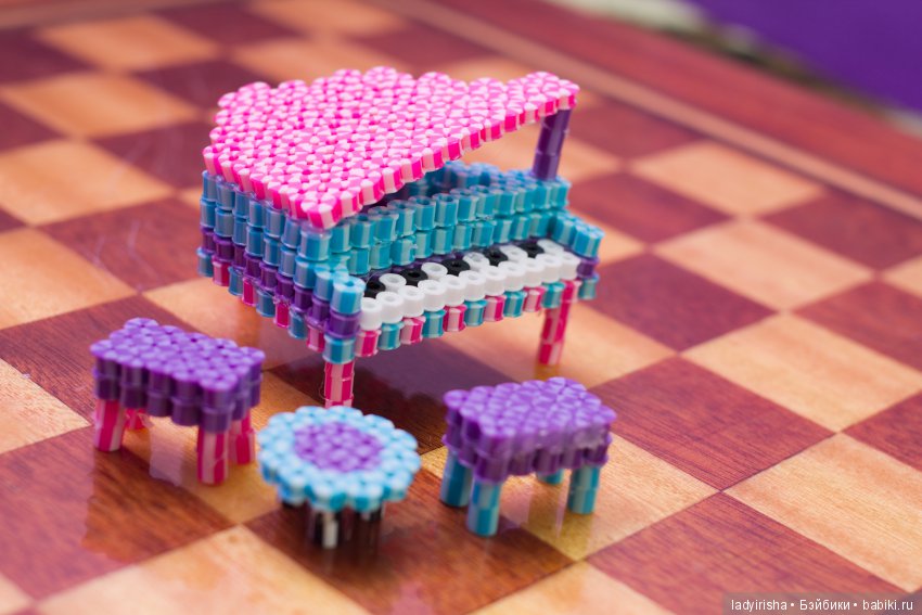 LOL furniture мебель hama beads ladyirisha