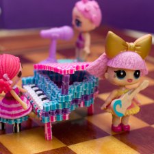 LOL рояль из hama beads