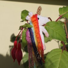 Брошь Единорожка