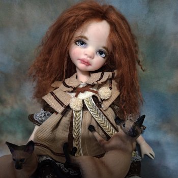 Рыжая девчонка.