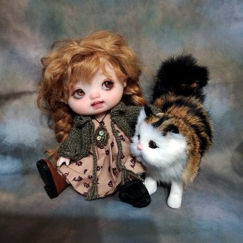 Мой ООАК для шарнирной куколки