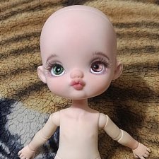Голова куклы L.T. doll с моим ООАК.