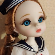 СНИЖЕНА!!! Шарнирная куколка Sailor от Lucky Angel СНИЖЕНА!!! Шарнирная куколка Sailor от Lucky Angel
