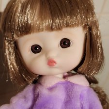 Несколько кукол на новом шарнирном теле.