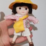 Шарнирная куколка 13 см,на новом теле с поворотом в талии