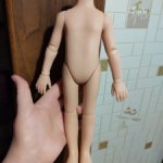 Шарнирное виниловое тело для светлых кукол Паолы Рейн.
