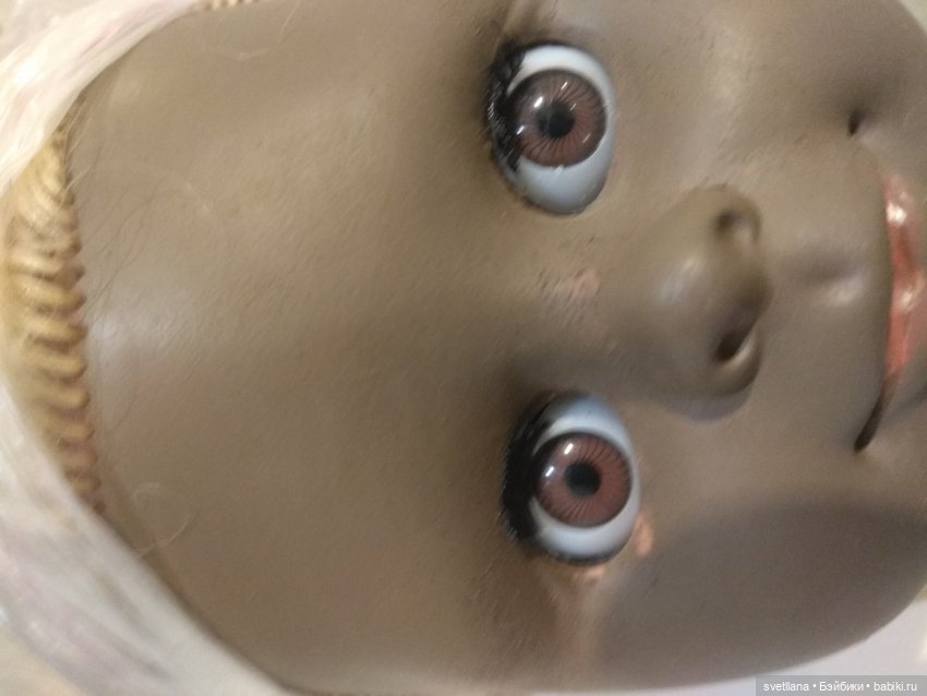 Почерневшая кукла ГДР 1 Провожу эксперимент (фото 5)